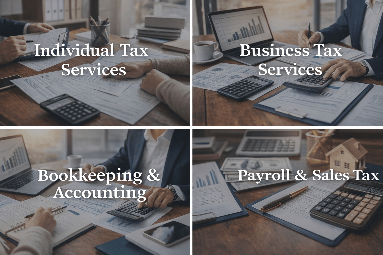 Professional CPA, tax preparation, and accounting services
